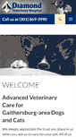 Mobile Screenshot of diamondveterinaryhospital.com